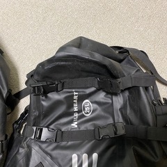 引き取りのみ。WILD HEART 25L 防水サドルバッグ ブラックの画像