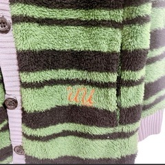 【UNIQLO KIDS】ユニクロ　ボアカーディガン 140サイズの画像