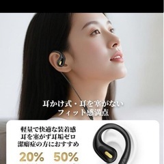 オープン型有線イヤフォン USB Type-Cの画像