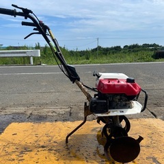 HONDA 管理機　農用トラクター　歩行型 4ストローク 耕運約550mm F210　 耕運機 こまめ 家庭菜園 畑 農業 ホンダ 宮崎　簡易始動動画ありの画像