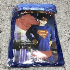 スーパーマン　コスプレ　アイマスク付き　ユニセックス 男女兼用の画像