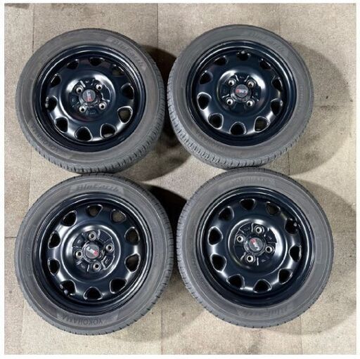 軽自動車　アルミホイール　タイヤ　14×4.5ｊ INSET +45　ハブ68くらい