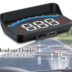 ヘッドアップディスプレイ HUD ナビ 取り付け 車 スピードメーター デジタル obd2の画像