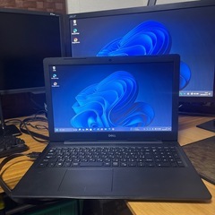 2020年製 ノートパソコン DELL Windows11 CPU 第8世代 Pentium 5405u メモリ8GB SSD256GB+HDD500GB Office2021  BIOSアップデート済みの画像