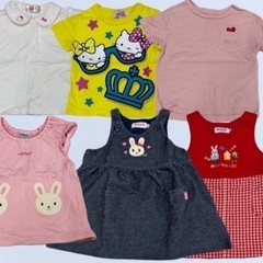 サイズ80  29点　女の子　キッズ　長ズボン　半ズボン　　スカート　ワンピースの画像