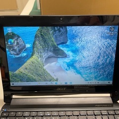 acer  ASPIRE oneミニノートパソコンの画像