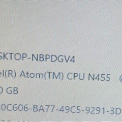 acer  ASPIRE oneミニノートパソコンの画像