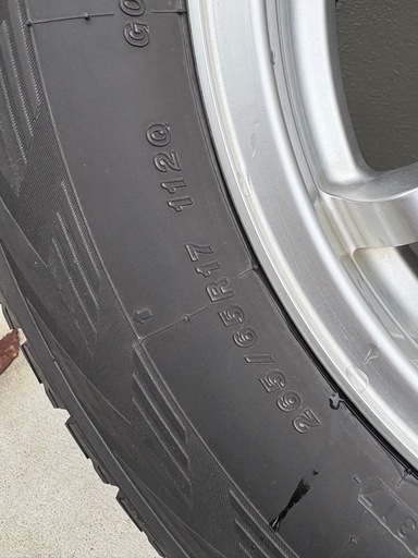 265/65r17 タイヤホイールセット　スタッドレス　ランクル　サーフ 