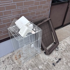 うさぎのゲージの画像