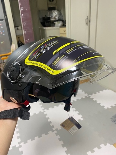 バイクのヘルメット