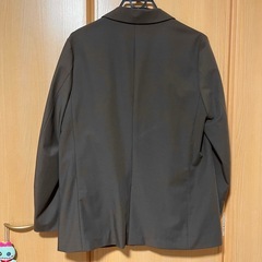 ☆美品☆ユニクロ リラックステーラードジャケット ブラウン Lサイズの画像