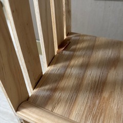 DIYで作ったおもちゃ棚の画像