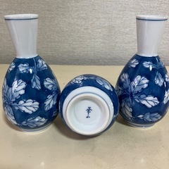 有田焼華山窯　徳利（3個）、お猪口（12個）セットの画像
