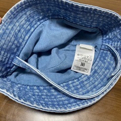 BABY GAP ベビー帽子 くま デニム  の画像