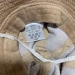 BABY GAP ベビー帽子 くま デニム  の画像