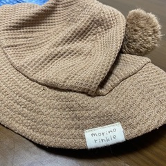 BABY GAP ベビー帽子 くま デニム  の画像