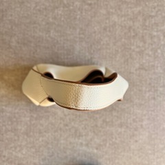 【本革】トートバッグ ホワイト 新品未使用 シンプル きれいめの画像