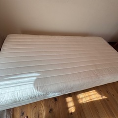 無印良品 足付きマットレス の画像