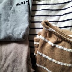 100〜110センチサイズ、長袖7着セット（子供服、キッズ）の画像