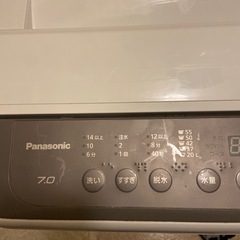 決まりました。全自動洗濯機の画像