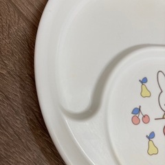 ミッフィー　プレート２枚セット　食器　お皿　姉妹　双子の画像