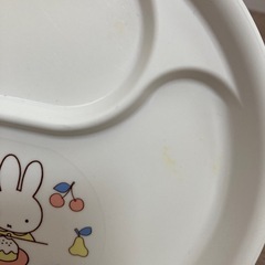 ミッフィー　プレート２枚セット　食器　お皿　姉妹　双子の画像