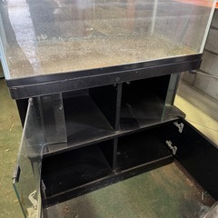 値下げ交渉ok 水槽台 水槽 収納 家具 インテリア まとめて 別々 どちらでもokの画像