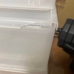 無印良品　ＰＰ収納ケース引出式・小　3個セット　大阪府高槻市引き取り限定の画像