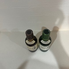 【未開封】国産ウイスキー　白州&山崎　ミニボトル 180mlの画像