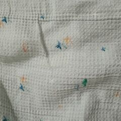 ニトリ　シングルベットシーツの画像