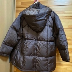 【美品】PREMAMMY ＭLサイズ ダッカーつきママコート おんぶ 抱っこコート ダウンコート 2wayダウンの画像