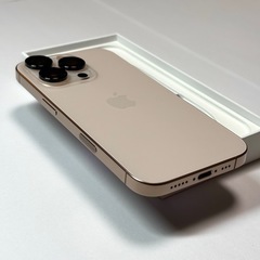 iPhone16pro 128GB SIMフリー デザートチタニウム    
の画像