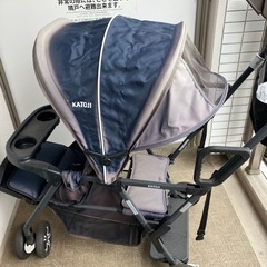 KATOJI 二人乗りベビーカー
の画像