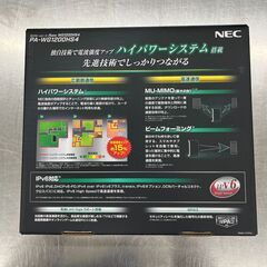 NEC　無線ルーター　PA-WG1200HS4　2020年モデル　未使用の画像
