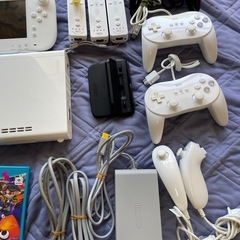 WiiU＆ソフト＆周辺機器セットの画像
