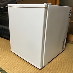 冷蔵庫 一人暮らし 48L 霜取り不要 冷凍室なし 小型 静音 ペルチェ方式 1ドア冷蔵庫 小型冷蔵庫 オフィス用 SunRuck サンルックの画像