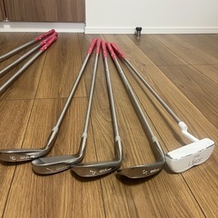 レディースゴルフセット8本バッグ付きの画像