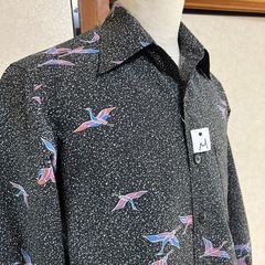 着物リメイクシャツカラーの画像