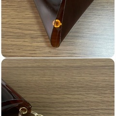 三角 クリア小物ケースの画像