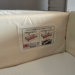 美品！aprica ベビーベッド　ベビーサークルの画像