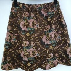 ゴブラン調ミニスカート（丈約45cm）の画像