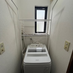 ニトリ　洗濯機ラックの画像