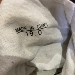 地下足袋（19.0㎝）の画像