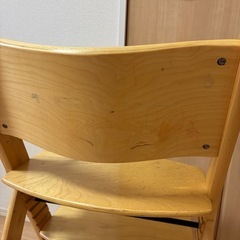【100円】木製ベビーチェア 引き取り希望の画像