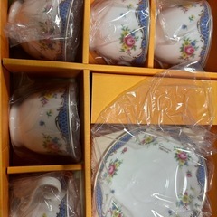未使用ティーカップセットの画像
