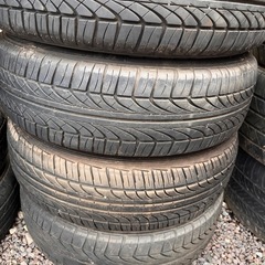 貴重な日本製ホイール5j13 pcd114.3タイヤホイール4本セットの画像