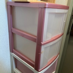 2段　収納カラーボックスの画像