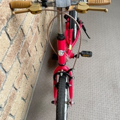 【子供用自転車】People ピープル ケッターサイクル  14インチ 赤の画像