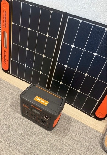 Jackery  お値下げしました！ ポータブル電源とソーラーパネルセット