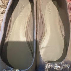 羊革　フラットシューズ の画像